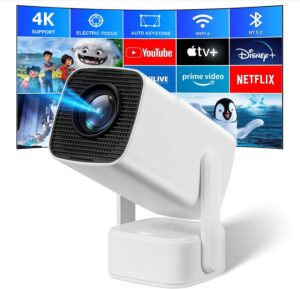 SEPYMP 4K Proj: 350ANSI, Android 11, 5W Spkr