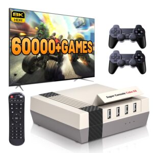 Kinhank Super Console X3 - 60K+ Games, 3 OS, Dual-WiFi, BT