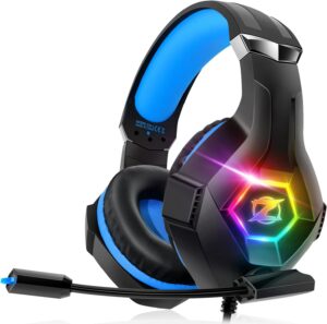 7.1 Surround Gaming Headset w/Mic, RGB - Blue