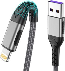 3-Pack 10ft MFi Certified iPhone Charger Cable