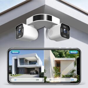 2.5K PTZ Outdoor Cam with Auto Tracking