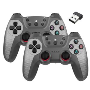 2.4G Dual Gamepad for PC/Console (Silver)