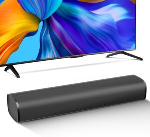 50W Mini Soundbar w/ ARC/Optical/AUX, BT, Surround