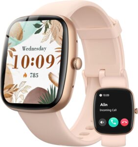 Parsonver Smart Watch for iOS/Android, IP68, Rose Gold