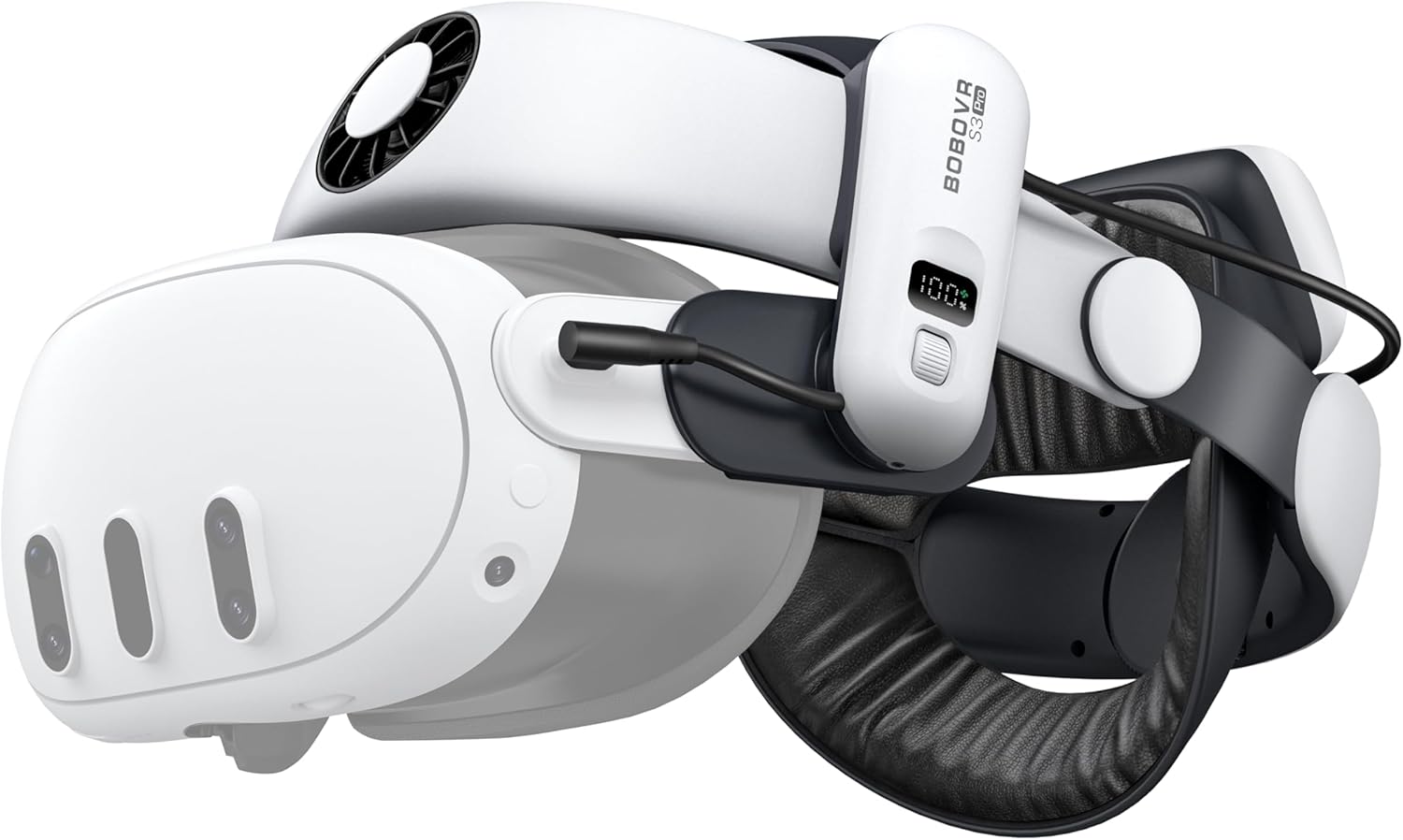 BOBOVR S3 Pro: Cooling & Battery for Quest 3/3S
