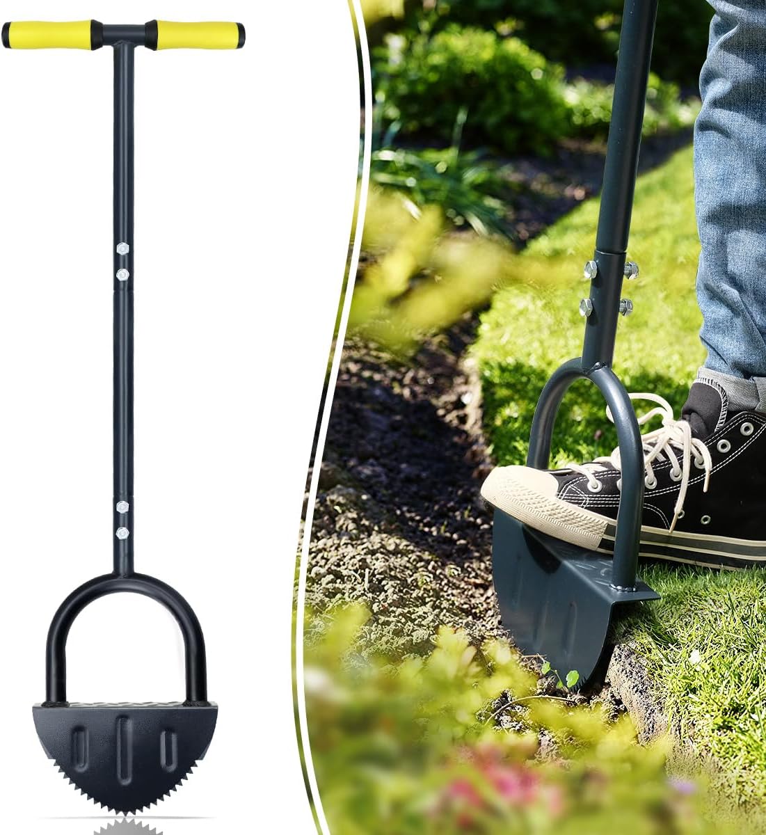 Colwelt 38" T-Grip Lawn Edger
