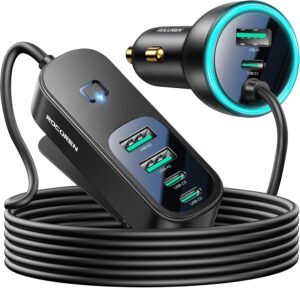 Rocoren 105W 6-Port Car Charger