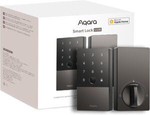 Aqara U100 Smart Lock, Home Key, Touchscreen, IP65, Gray