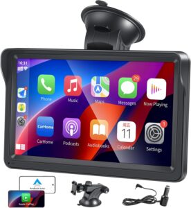 7" HD CarPlay & Android Auto Stereo w/ Bluetooth, GPS, USB