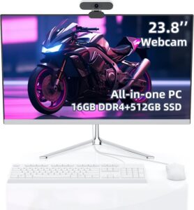 Intel N5095, 16GB RAM, 512GB SSD Win 11 AIO Desktop