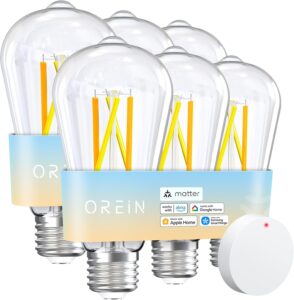OREiN ST19 Smart Bulb 6-Pack