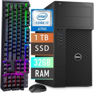 Dell Precision 3620, i7-6700, 32GB, 1TB SSD, Win 11 Pro