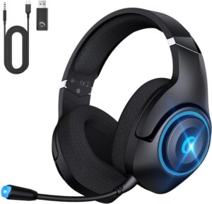 Wireless Gaming Headset for PS5/4/PC, 40Hr, Midnight Blue