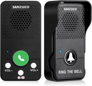 Wireless Doorbell Intercom, 1000ft Range