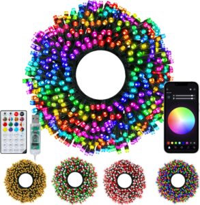 Smart String Lights, 200 LED 66Ft Color Changing
