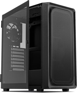 DARKROCK EC2 Black ATX Mid Tower, Type-C, 50 Series GPU, TG Side