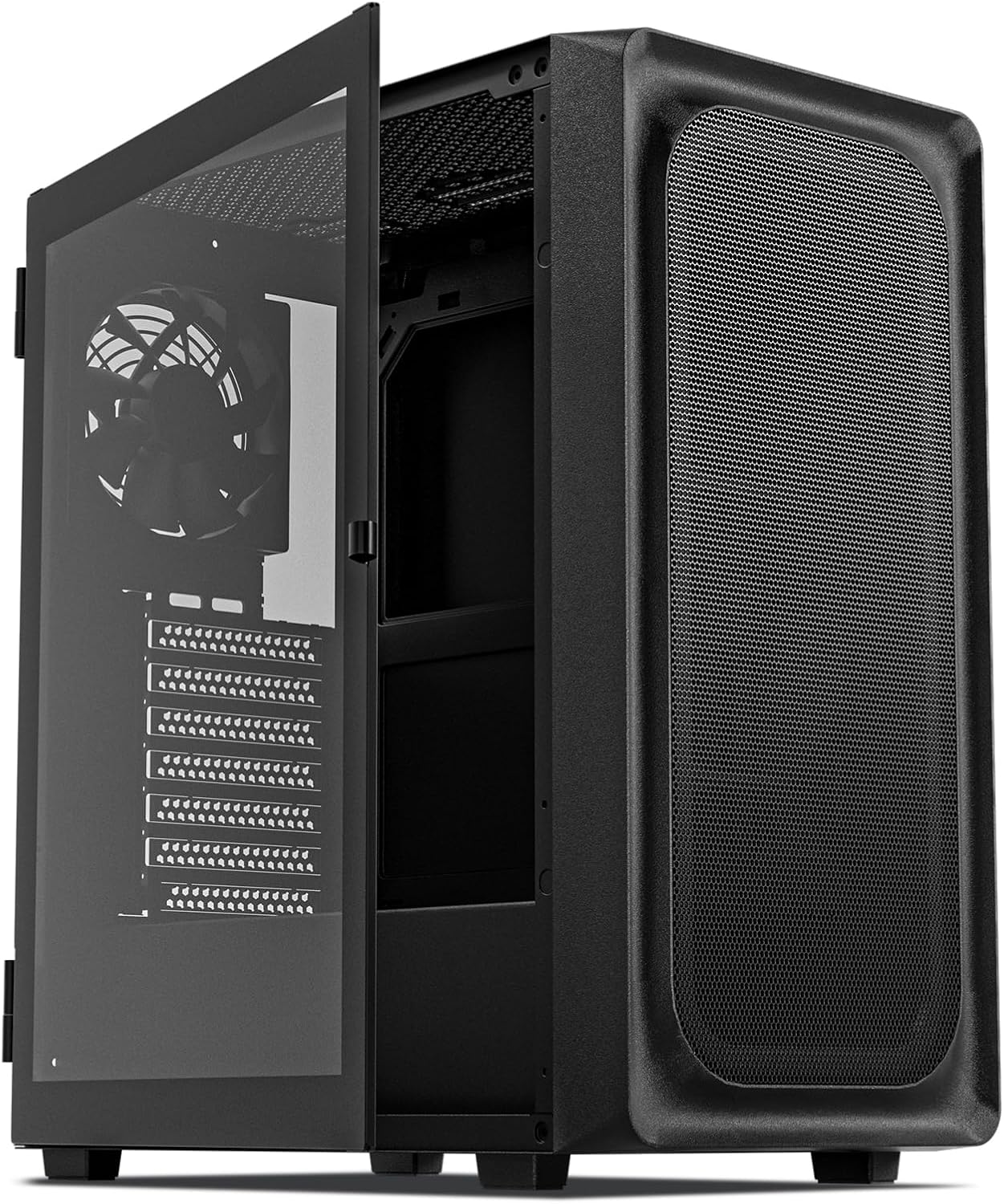 DARKROCK EC2 Black ATX Mid Tower, Type-C, 50 Series GPU, TG Side