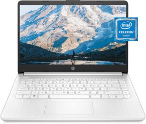 HP 14" Laptop, Celeron N4020, 4GB/64GB, Win11, Snowflake