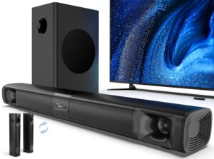 Saiyin 100W Detachable Soundbar w/Subwoofer