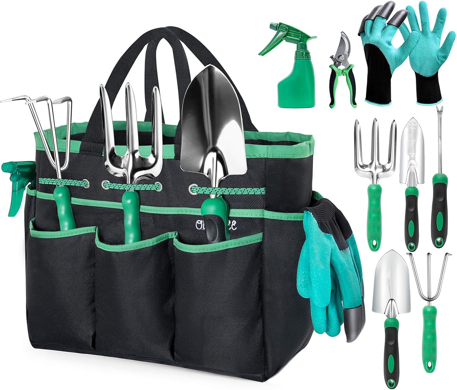 Heavy Duty 9-Piece Garden Tool Set