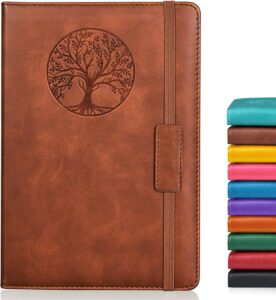 A5 Leather Journal, 256p, Brown