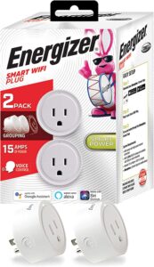 Energizer Connect Smart WiFi Plug 2 Pack