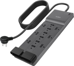 Belkin 12-Outlet Surge Protector, 8ft, 3940J