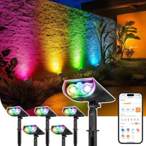 Linkind Solar Spot Lights, 6-Pack