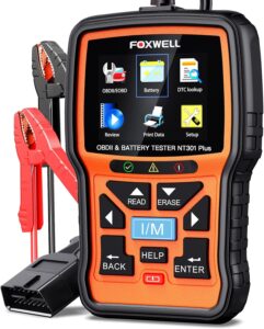 FOXWELL NT301 OBD2 Scanner & Battery Tester