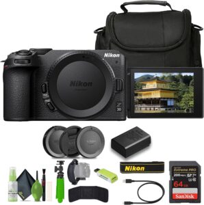 Nikon Z30 Kit w/64GB Card & Accessories
