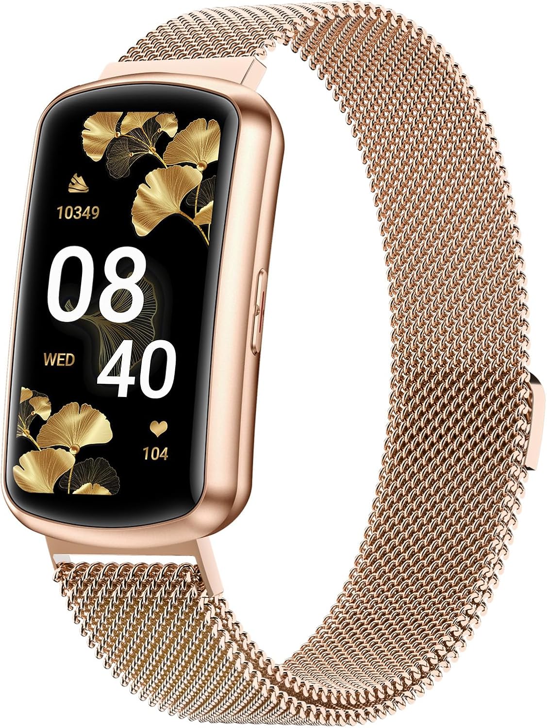 24/7 HR & BP Smartwatch w/ SpO2, 120+ Sports, Sleep Track" (58 chars)