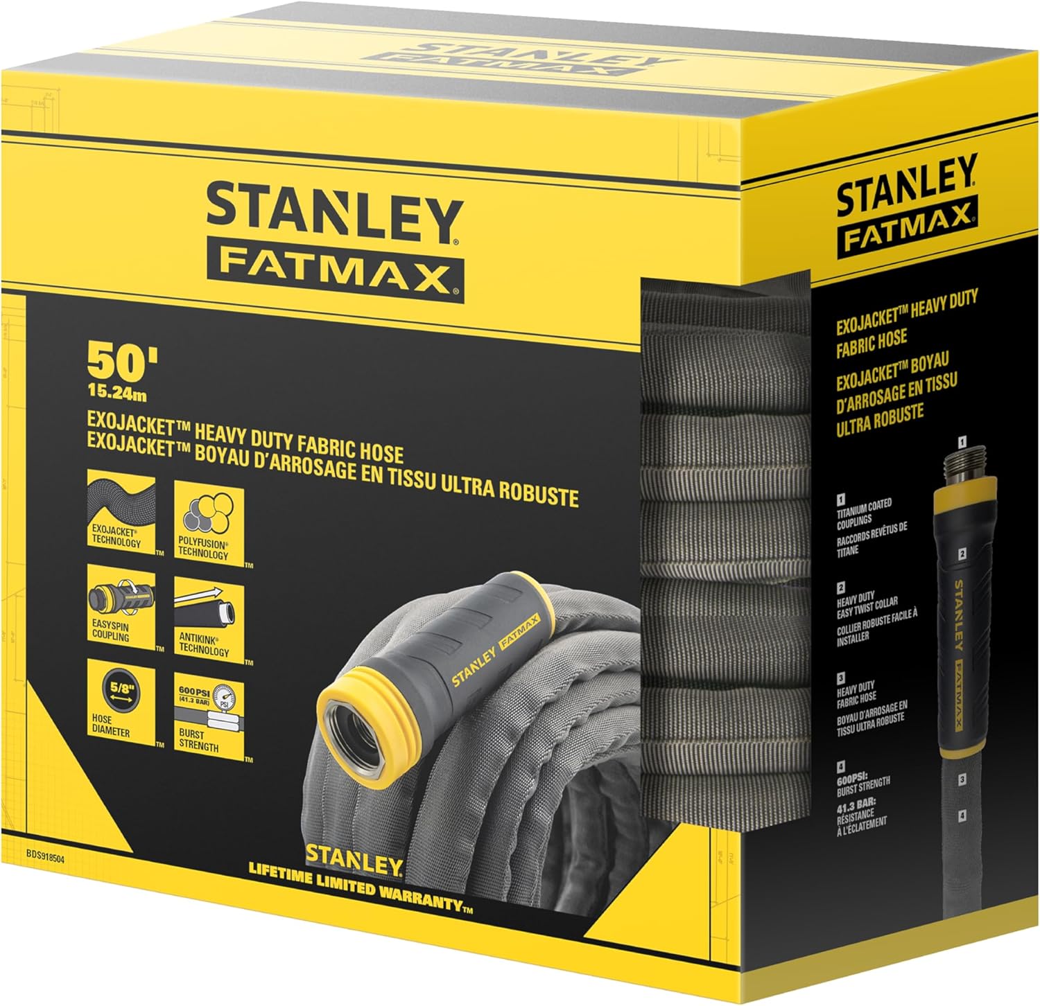 Stanley FATMAX 50ft Garden Hose