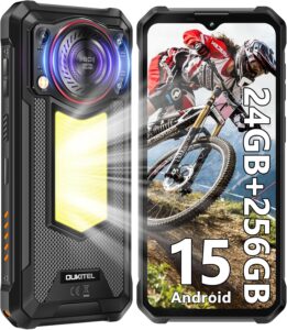 OUKITEL WP53 PRO Rugged Phone 24GB+256GB 11000mAh Black