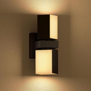 Smart RGB Outdoor Wall Sconce Light