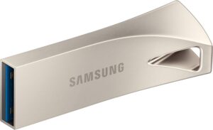 SAMSUNG BAR Plus 128GB USB 3.1, 400MB/s, Champagne Silver