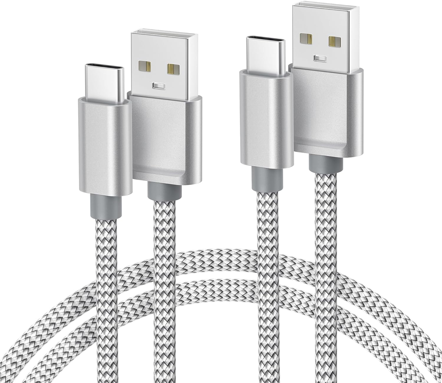 Basesailor USB-C Cable 6.6ft 2Pack for iPhone iPad Samsung Pixel