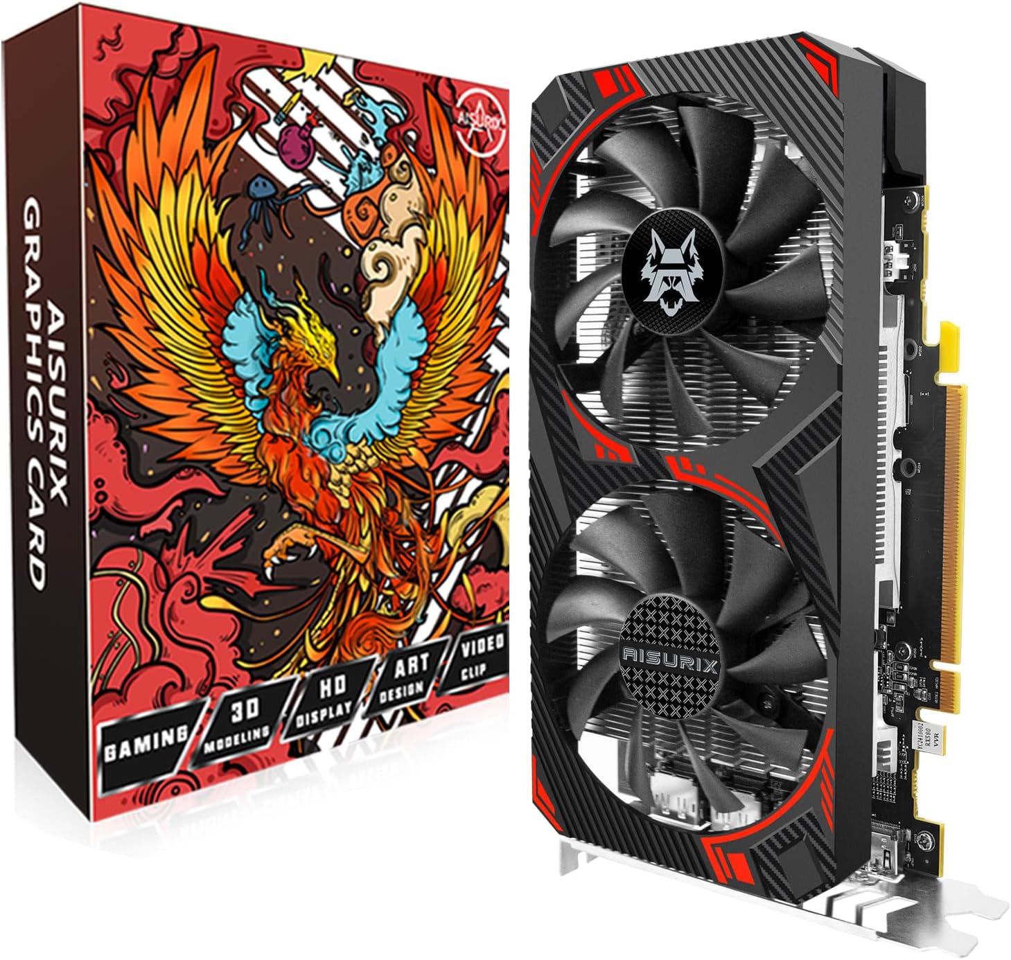RX 580 8GB GDDR5 2048SP Dual Fan HDMI/DP/DVI