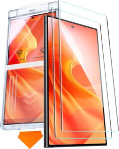 TORRAS Glass Screen Protector for S24 Ultra 2-Pack