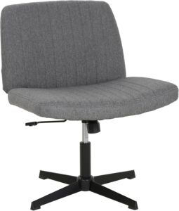 Grey Ergonomic Swivel Chair