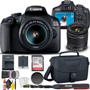 Canon EOS 2000D Kit with 18-55mm Lens (Renewed)