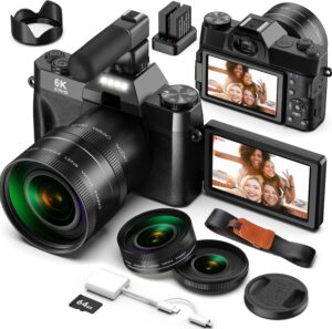 Yatao 6K 64MP Vlogging Camera Kit
