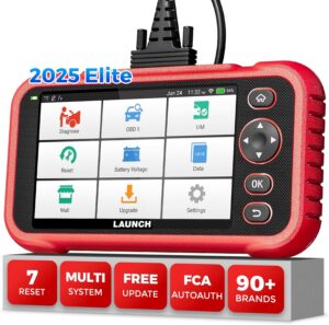 LAUNCH CRP123I V2.0 Elite Scanner, 7 Resets, FCA SGW