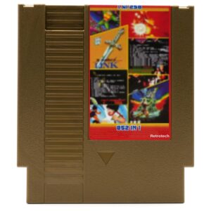 Retrotech Super 852-in-1 NES Cartridge - Gold