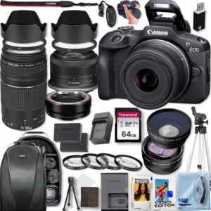 Canon EOS R100 Kit w/ Lenses & Accessories