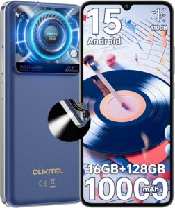 OUKITEL C60 Unlocked 10000mAh Android 15 1TB