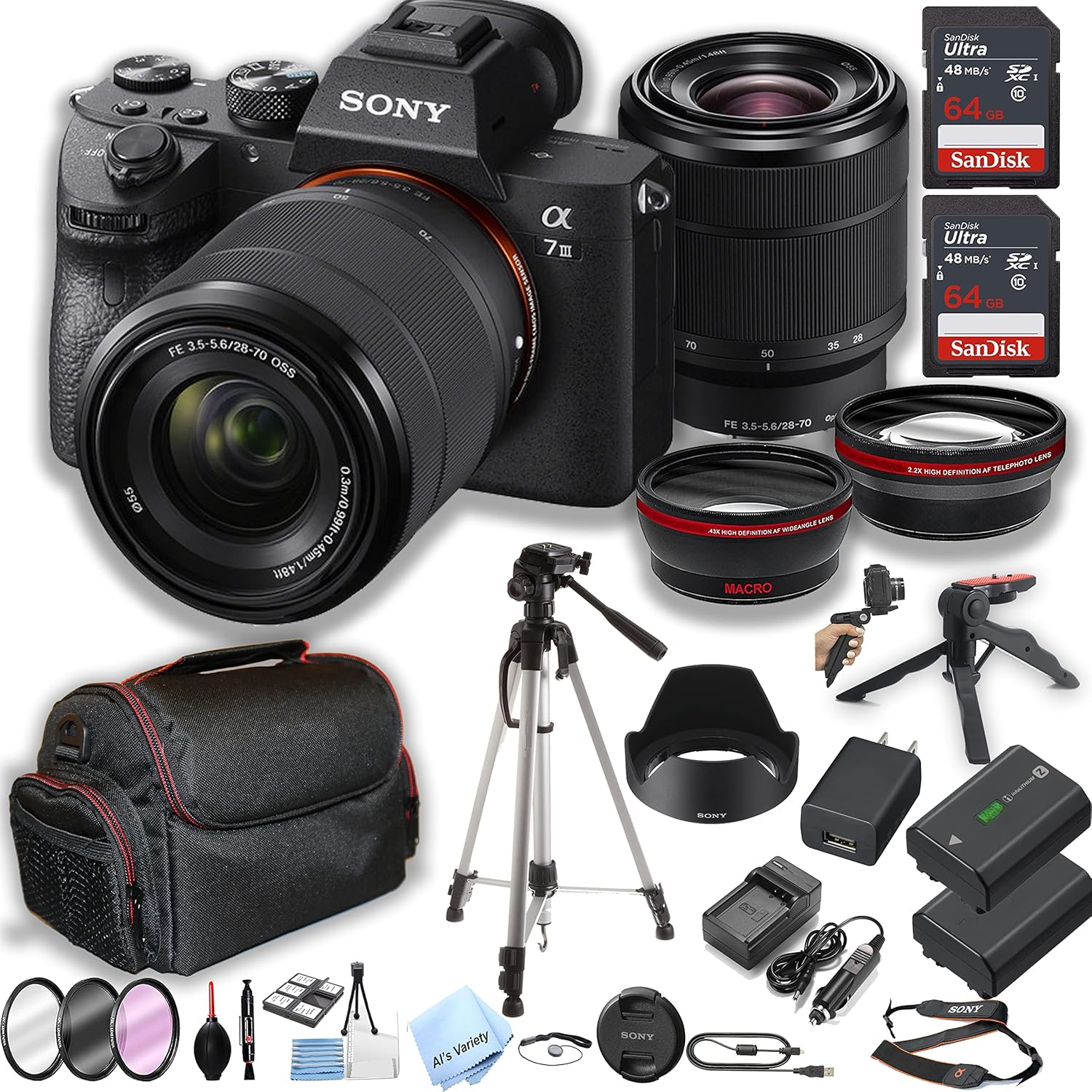 Sony a7 III Bundle (Renewed)