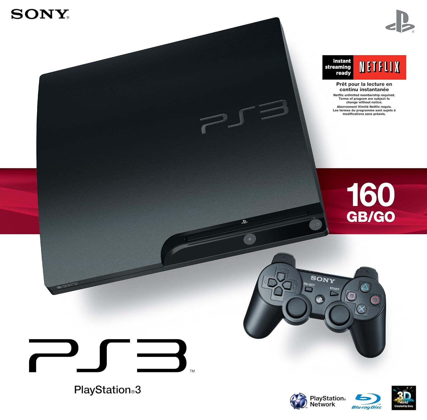 PS3 160GB (Renewed)
