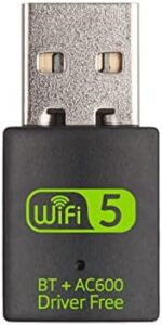 REDLUX 600Mbps USB WiFi Bluetooth Adapter