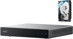 eufy NVR S4: 16CH, 2TB, AI, PoE Cams