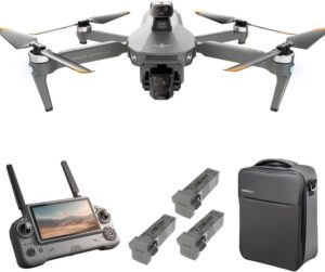KF100 MAX Drone: 4K, 3-Axis Gimbal, 5.5" Screen